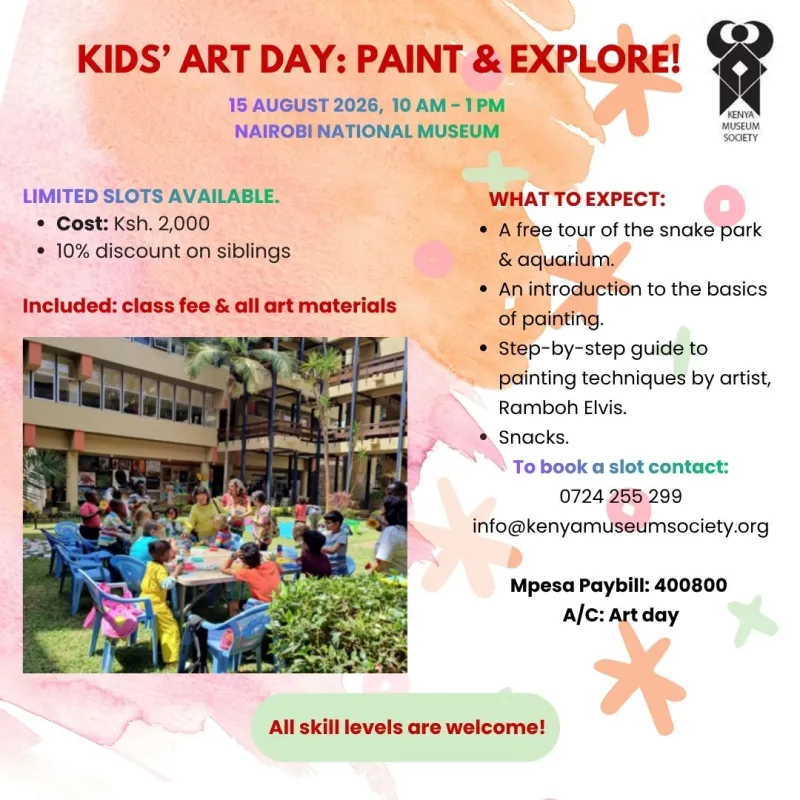  Kids' Art Day:Paint & Explore