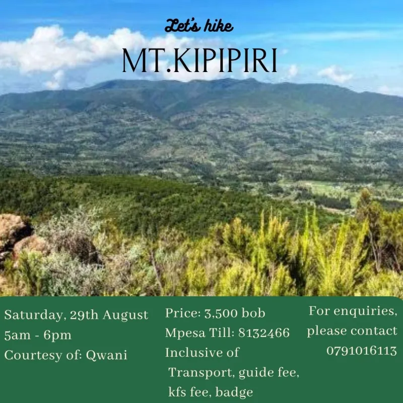 Qwani Mt. Kipipiri Hike