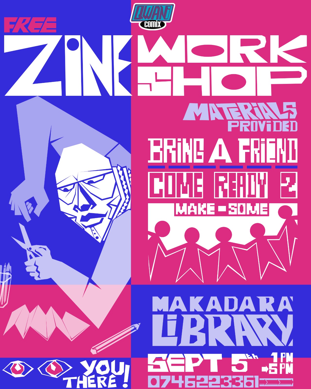Qwani Zine-Making Workshop