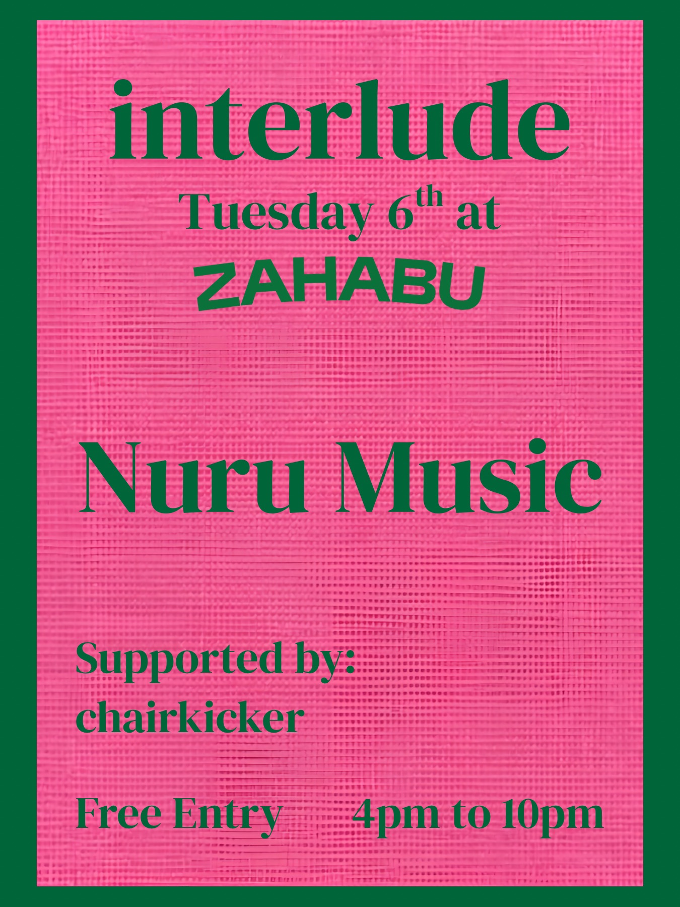 Zahabu:  Interlude